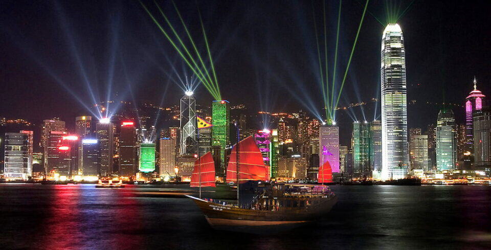 hong kong sympthony of lights