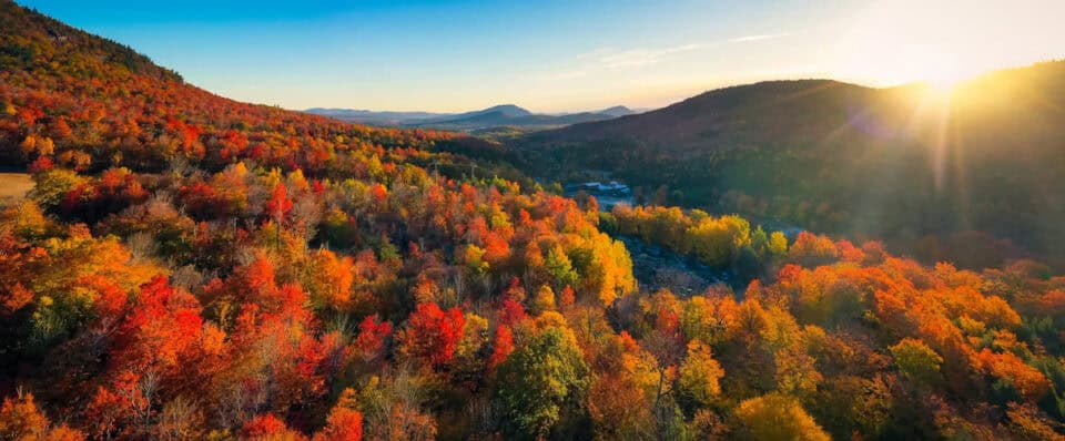 montreal ny new england fall