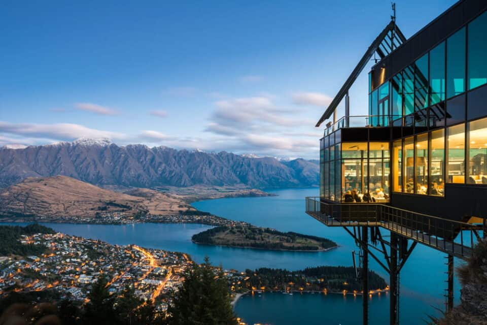 nz queenstown new zealand aerial view shutterstock 230599006